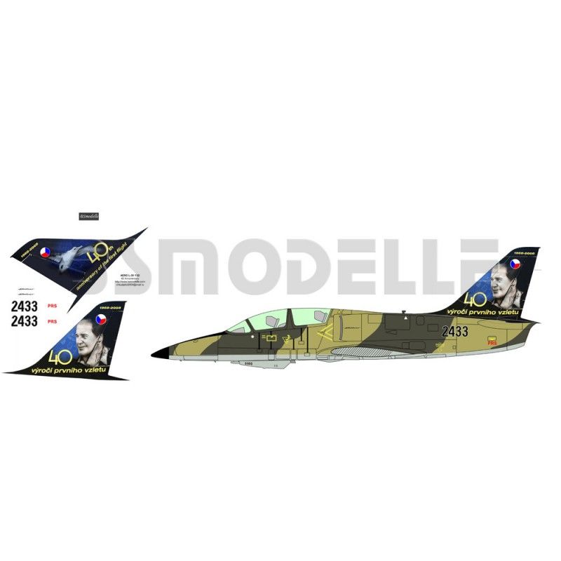 Obtisky Aero L-39 Albatros - 40té výročí prvního letu - BSmodelle BSM72007