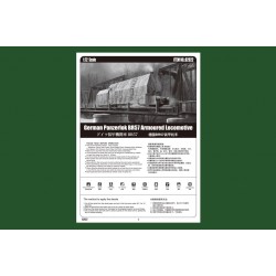 German Panzerlok BR57 Armoured Locomotive - Hobby Boss 82922