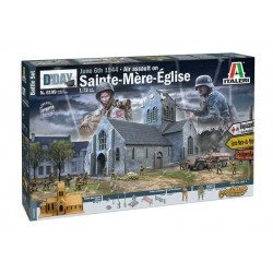 Battle of Normandy Sainte-Mere-Église 6 June1944 - Italeri diorama 6199