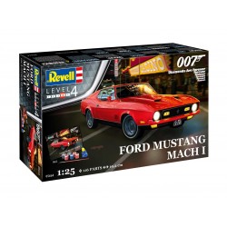 "Diamonds Are Forever" Ford Mustang I - obsahuje barvy a lepidlo - Revell Gift-Set James Bond 05664