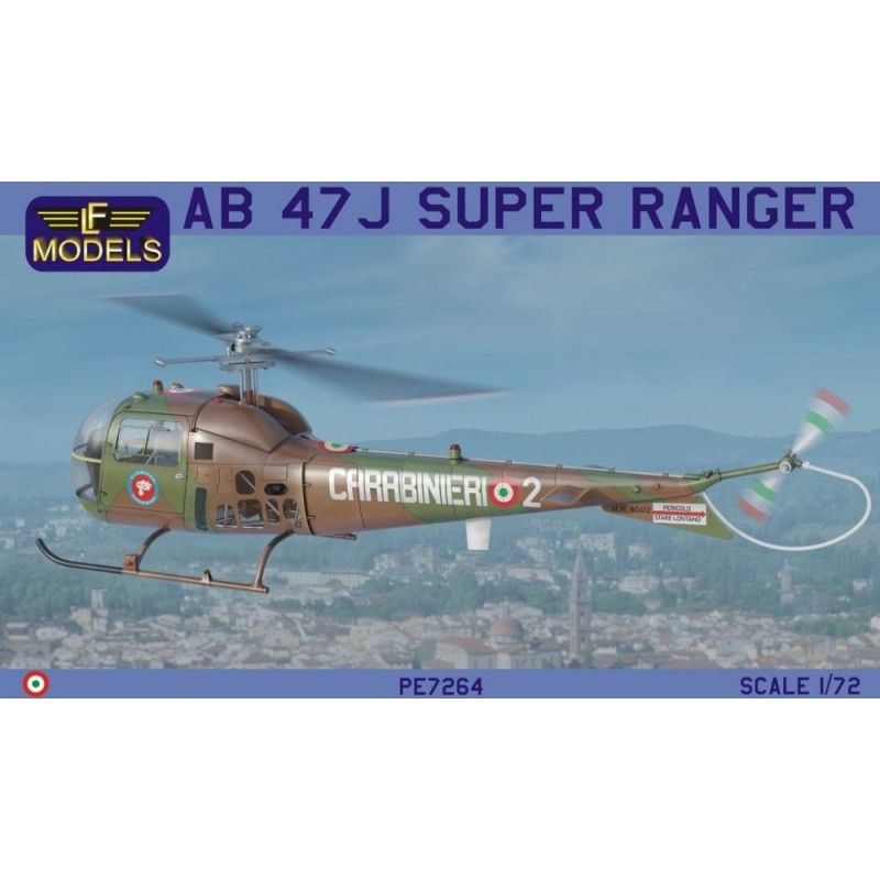 AB 47J Super Ranger (3x Italian camo) - LF models PE7264