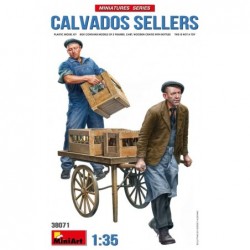 Calvados Sellers (2 fig. & crates) - MiniArt 38071