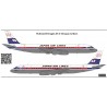 Obtisky Douglas DC-8 Japan Airlines pro Veb Plasticart - BSmodelle BSM100590