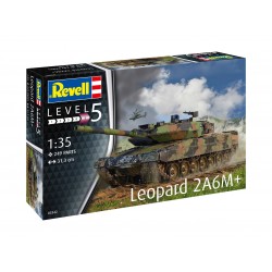 Leopard 2 A6M+ - Revell Plastic ModelKit tank 03342