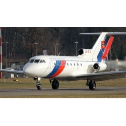 Obtisky (+ masky) Jak-40 Slovak Republic pro Zvezda - PAS-Decals 4025