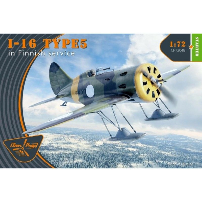 I-16 Type 5 in Finnish service (2x camo) - Clear Prop 72048