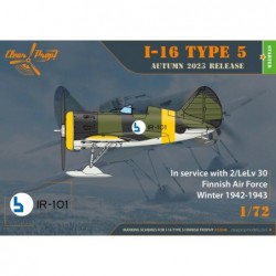 I-16 Type 5 in Finnish service (2x camo) - Clear Prop 72048