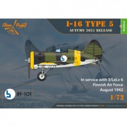 I-16 Type 5 in Finnish service (2x camo) - Clear Prop 72048