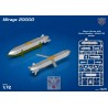 Mirage 2000D w/ SCALP-EG Missile (3x camo) - Modelsvit 72075