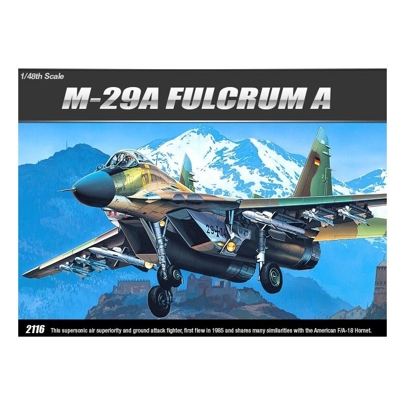 Mig-29A FULCRUM A - Academy Model Kit 12263