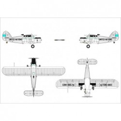 Noorduyn Norseman Mk.IV (4x camo) - Dora Wings DW72034