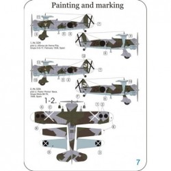 Hs 123 'Angelito' Spanish service (4x camo) - LF Models PE7272