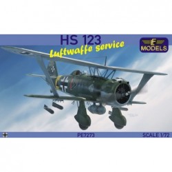 Hs 123 Luftwaffe service (4x camo) - LF Models PE7273