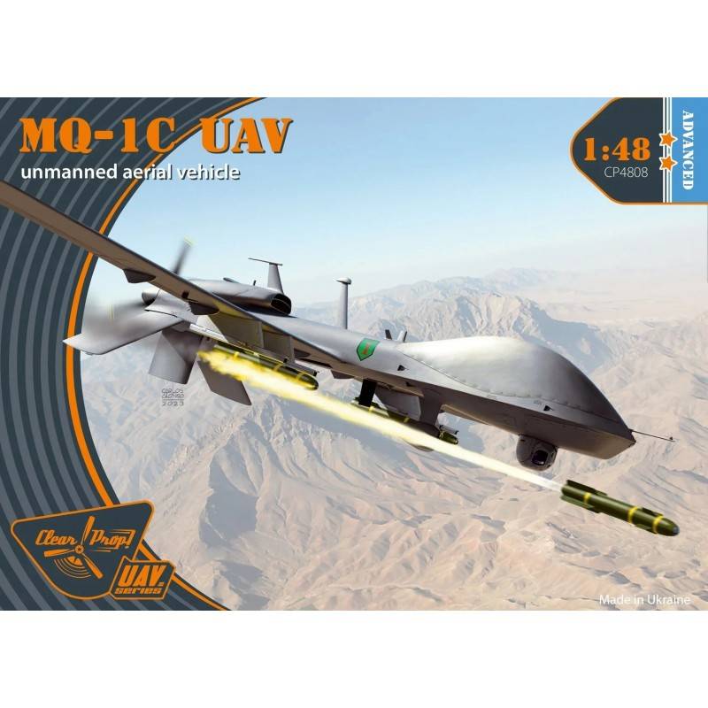 MQ-1C Unmanned Aerial Vehicle - Clear Prop CP4808