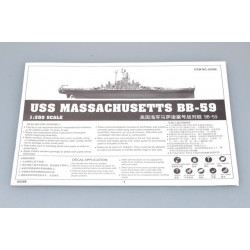 1:350 USS Massachusetts BB-59