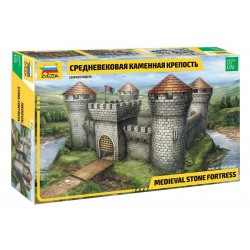 Model Kit diorama 8510 - Medieval Stone Fortress (RR) (1:72)