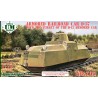 Armored Railroad Car D-37 w/ D-13 turret - Unimodel 705