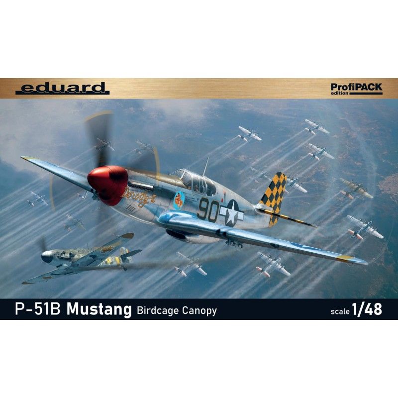 P-51B Mustang Birdcage canopy (PROFIPACK) - Eduard 82107