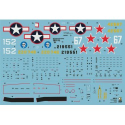 P-39Q Airacobra (3x camo) - Arma Hobby 40010