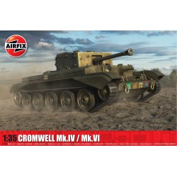 Cruiser Mk.VIII A27M Cromwell Mk.IV / Mk.VI - Airfix Classic Kit A1384