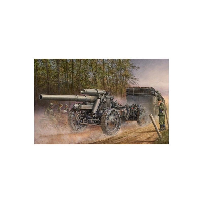 German 15cm s.FH 18 Field Howitzer - Trumpeter 02304