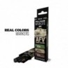 AK RC MARKERS Set - LATE GERMAN AFV CAMO COLORS - SET 3 REAL COLORS MARKERS