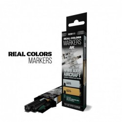 AK RC MARKERS Set - WWII AXIS AIRCRAFT SQUIGGLE CAMOUFLAGE C…