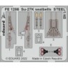 Su-27K seatbelts STEEL 1/48 recommended for MINIBASE - Eduard FE1286