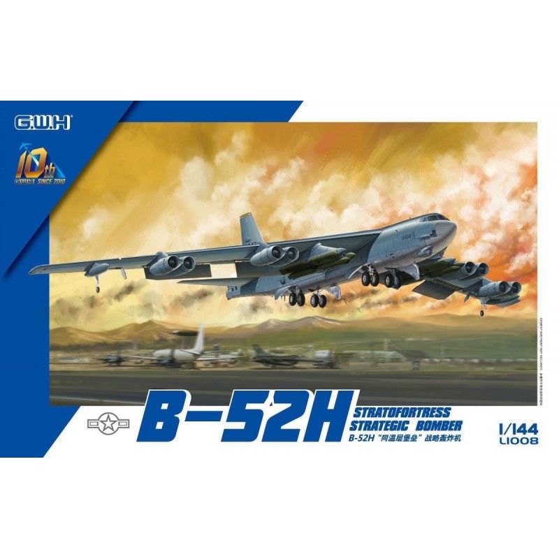 US Air Force B-52H Strategic Bomber - Great Wall Hobby L1008