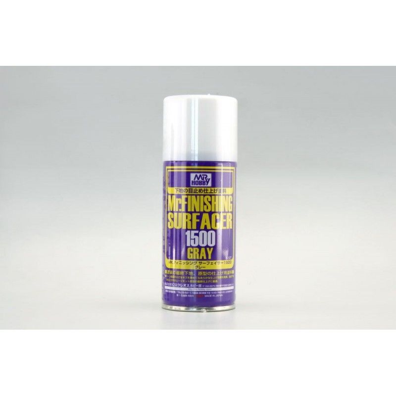 Mr. Finishing Surfacer 1500 Gray - Mr. Hobby - Gunze B527