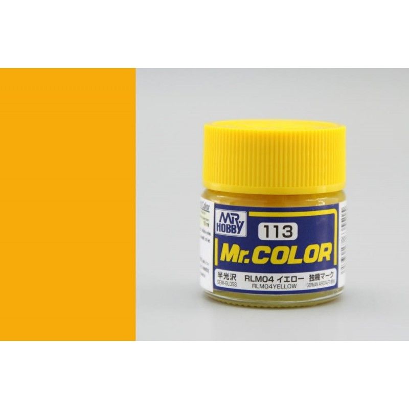 Mr. Color 113 - RLM04 Yellow - Žlutá (10ml) - Gunze C113