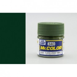 Mr. Color 340 - FS34097 Field Green - Polní zelená (10ml) - Gunze C340