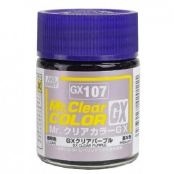 Mr. Clear Color GX Clear Purple (18 ml) - Gunze GX107