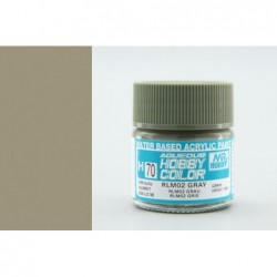 Aqueous Hobby Color - RLM02 Gray - Šedá (10ml) - Gunze H070