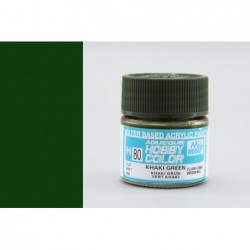 Aqueous Hobby Color - Khaki Green - Khaki zelená 10ml - Gunze H080