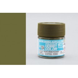 Aqueous Hobby Color - FS34087 Olive Drab - Olivová tmavá 10ml - Gunze H304