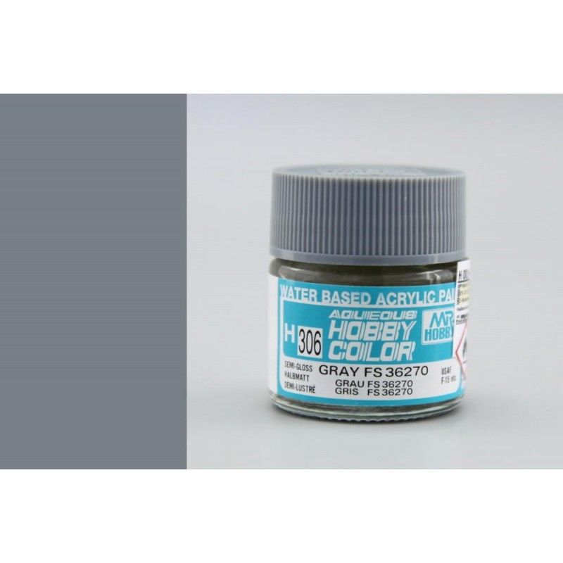 Aqueous Hobby Color - FS36270 Gray - Šedá 10ml - Gunze H306