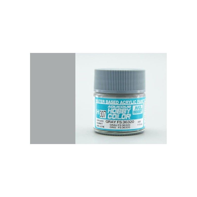 Aqueous Hobby Color - FS36320 Gray - Šedá 10ml - Gunze H307