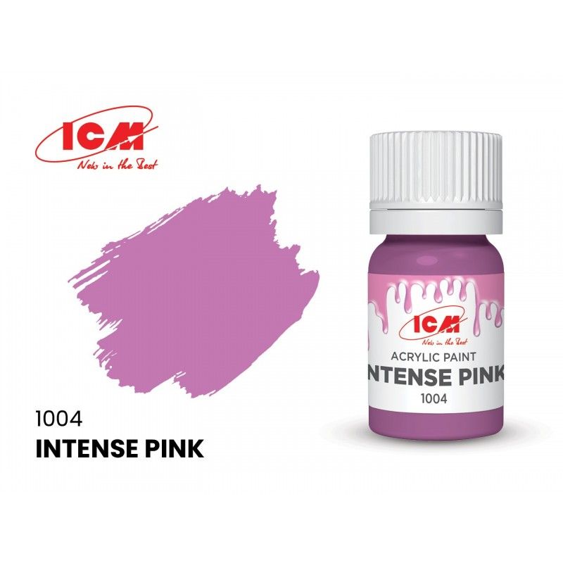 ICM Intense Pink 1004 - bottle, 12 ml