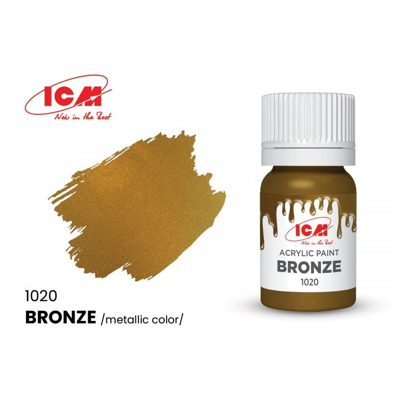 ICM Bronze 1020 - bottle, 12 ml