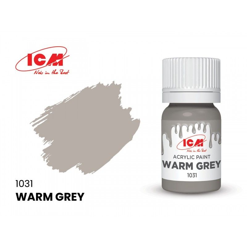 ICM Warm Grey 1031 - bottle, 12 ml