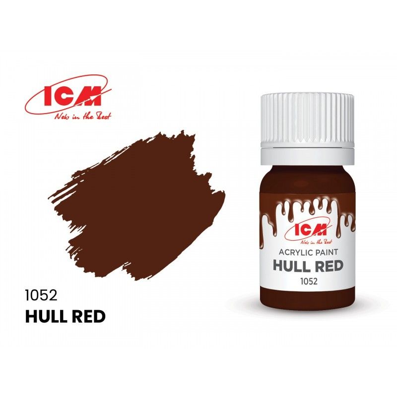 ICM Hull Red 1052 - bottle, 12 ml