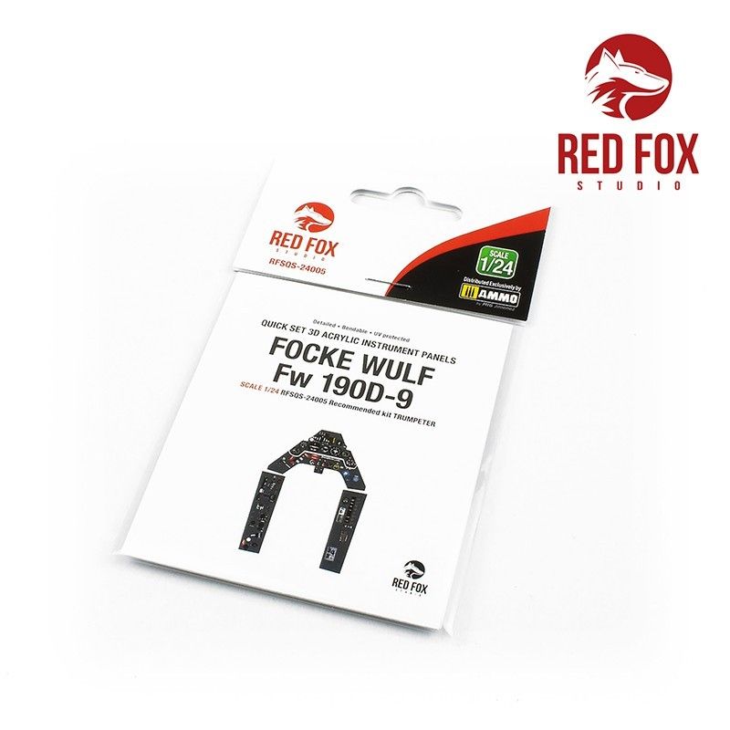 Focke Wulf Fw 190D-9 Dora (for Trumpeter kit) - Red Fox Studio RFSQS-24005