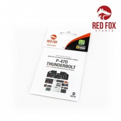 P-47D Thunderbolt (for Kinetic kit) - Red Fox Studio RFSQS-24006