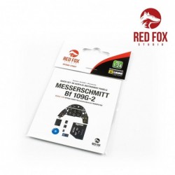 Messerschmitt Bf 109G-2 (for Trumpeter kit) - P-47D Thunderbolt (for Kinetic kit) - Red Fox Studio RFSQS-24007