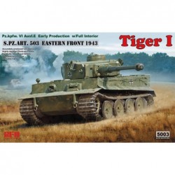 Tiger I Early Production w/Full Interior - Rye Field Model 5003