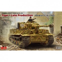 German Tiger I Late Production - Rye Field Model 5015