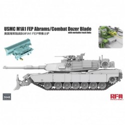 USMC M1A1 FEP Abrams/Combat Dozer Blade with workable track links - Rye Field Model 5048