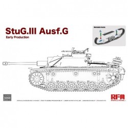 StuG. III Ausf. G Early Production with workable track links - Rye Field Model 5069