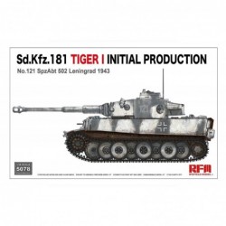 Sd.Kfz.181 Tiger I Initial Production No.121 SpzAbt. 502 Leningrad 1943 - Rye Field Model 5078